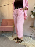Load image into Gallery viewer, Blazer Oversized And Pant - Sugar Pink - Wardrobe By Simone
