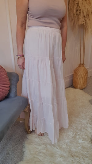 Gypsy Maxi skirt - Pale Pink