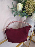 Load image into Gallery viewer, Corduroy Shoulder Bag  - Damson
