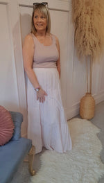Gypsy Maxi skirt - Pale Pink
