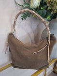 Load image into Gallery viewer, Corduroy Shoulder Bag  - Taupe
