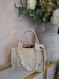 Load image into Gallery viewer, The TB With Chain & Bead Bag - Cream
