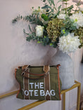 Load image into Gallery viewer, The TB Canvas Bag - Khaki/Tan
