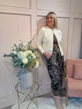 Load image into Gallery viewer, Eye Detail Cardigan - Cream

