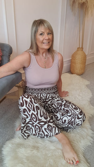 Just A Ribbed Vest Top - Dusky Pink