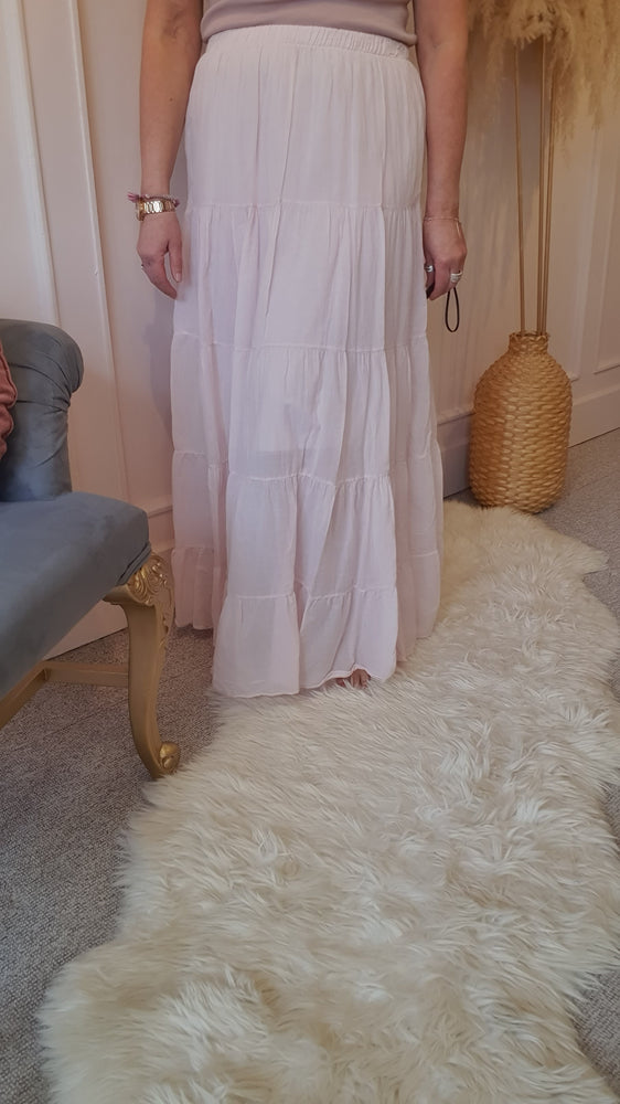 Gypsy Maxi skirt - Pale Pink