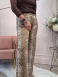 Load image into Gallery viewer, Trending Bambi Print Jeans - Beige/Cream

